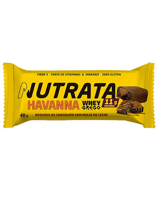 Nutrata Brownie com Doce de Leite Havanna 40g