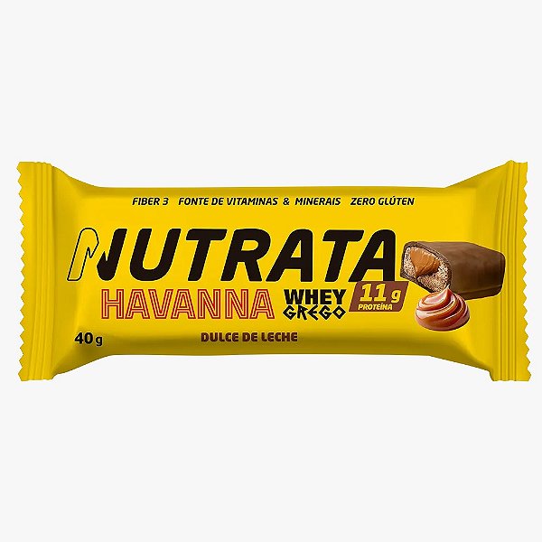 Barra Whey Grego Doce de Leite Havanna 40g