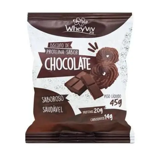 Biscoito de Chocolate WheyViv