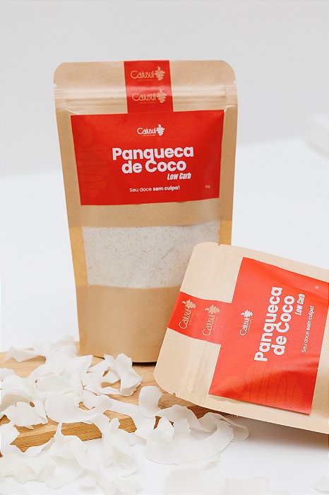 Panqueca de Coco Low Carb Cajusul