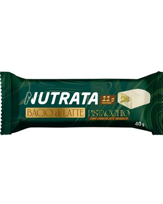 Nutrata Bacio Di Latte Sabor Pistache Com Chocolate Branco 40g