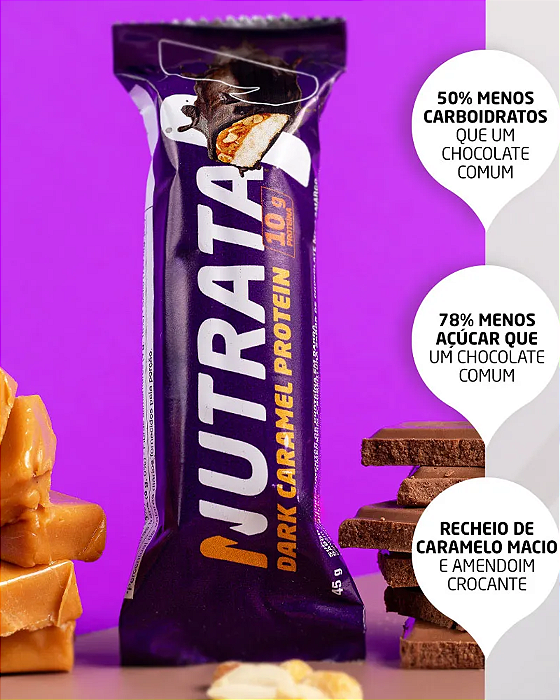 Nutrata Dark Caramel Protein 45G