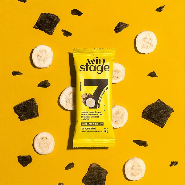 WinStage Sabor Banana com Chocolate 54g