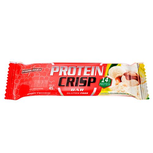 Protein Crisp Leite Ninho e Creme de Avelã 45g