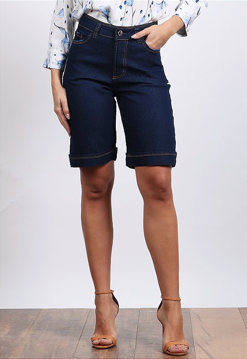 BERMUDA WIDE JEANS