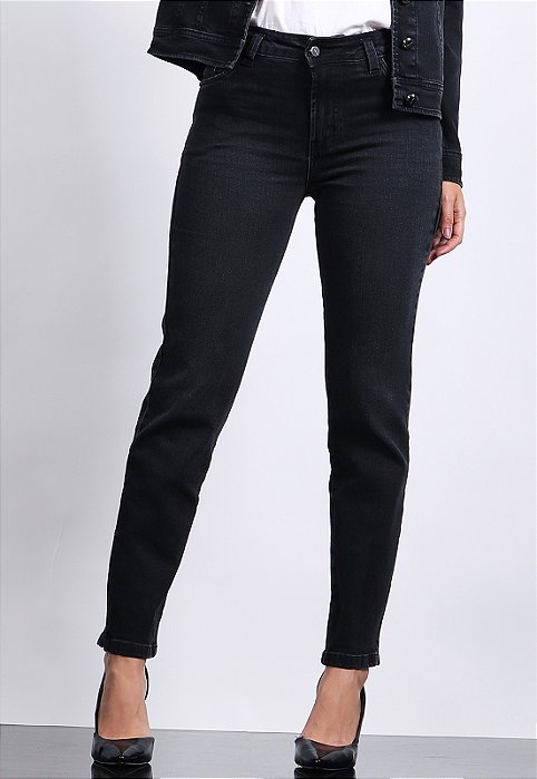 CALÇA SKINNY BLACK JEANS