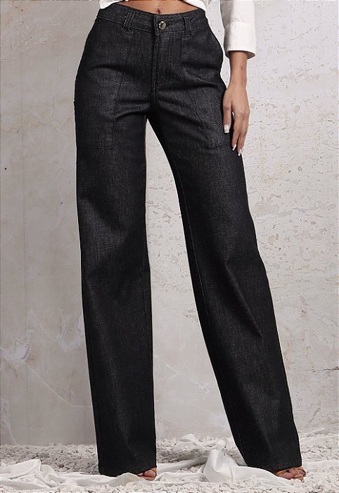 CALÇA WIDE LEG VESUVIO