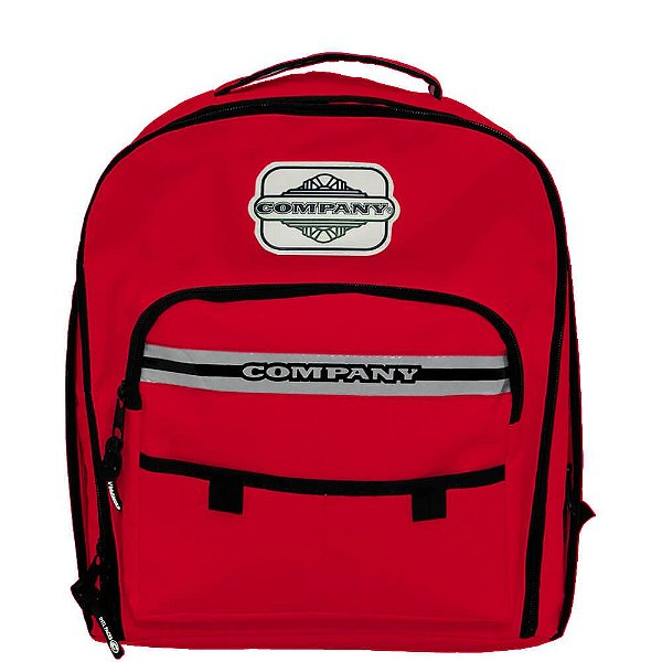 Mochila Company com Refletivo - VERMELHO RUBI