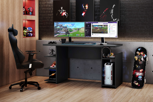 Mesa Gamer NT2065 Notável Móveis