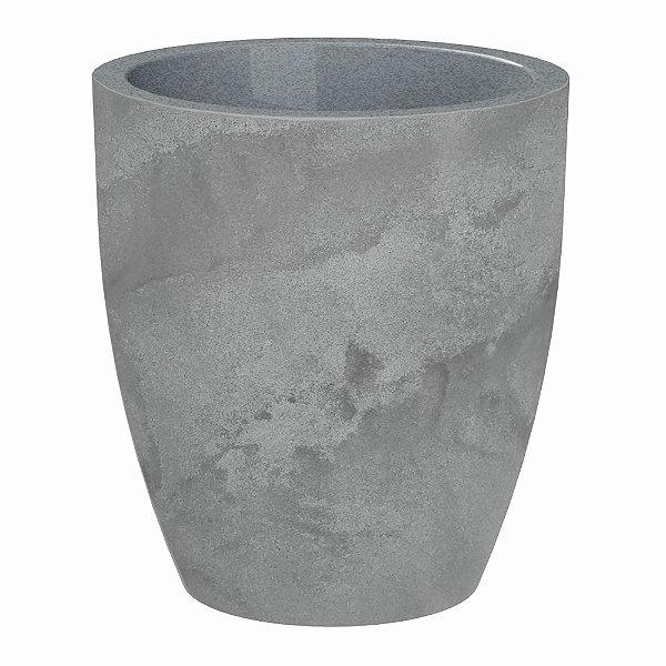 Vaso Cone Verona Marmorato Cimento 42x37