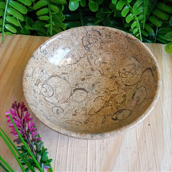 Bowl Fossil Ônix 10cm