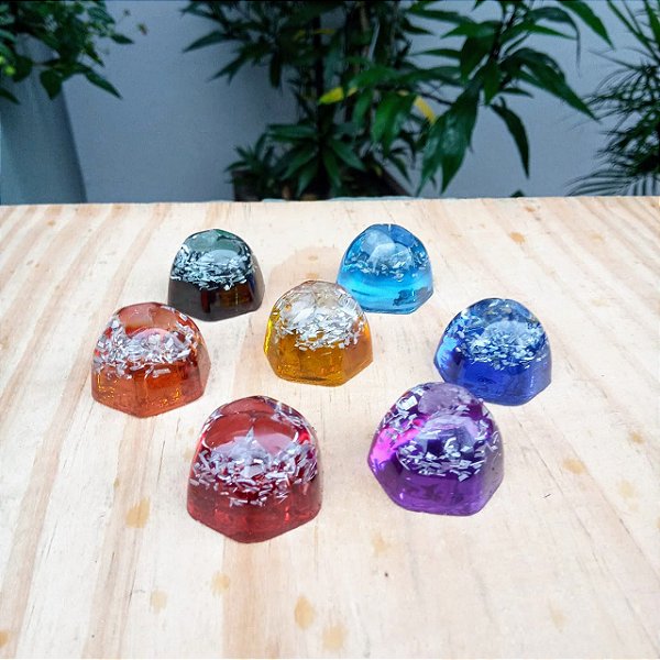 Orgonite dos 7 Chakras G - Alinhamento em 20 minutos