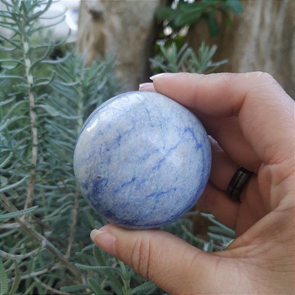 Esfera Quartzo Azul