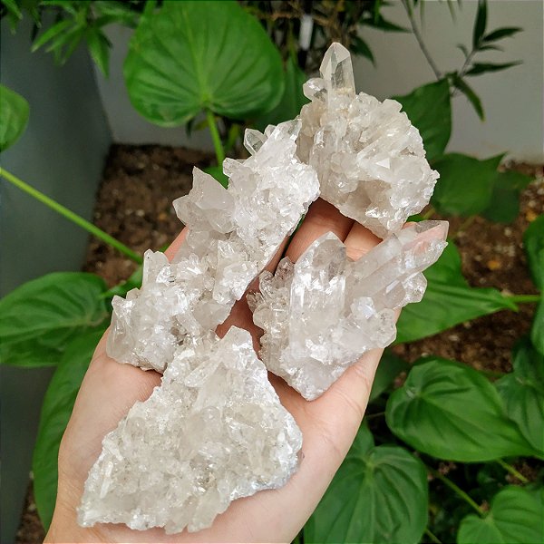 Agrupamento de Cristal de Quartzo M