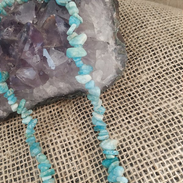 Choker Guia - Amazonita