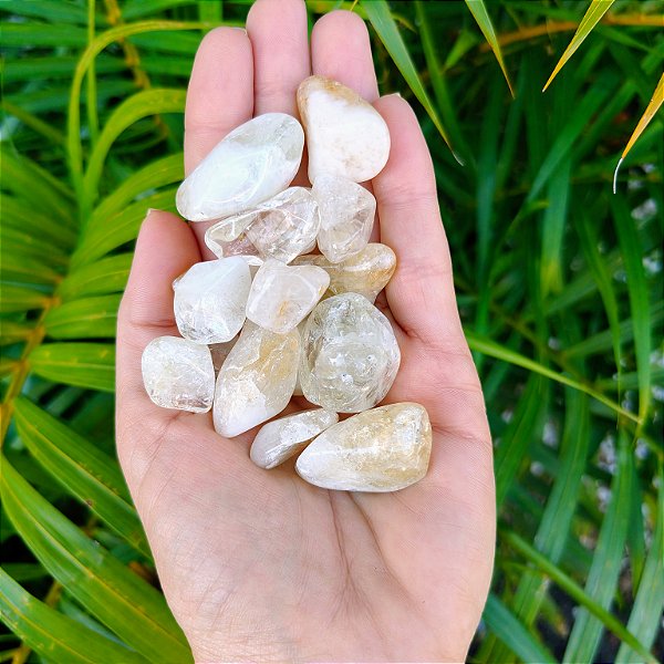 Pedra Rolada Citrino Natural