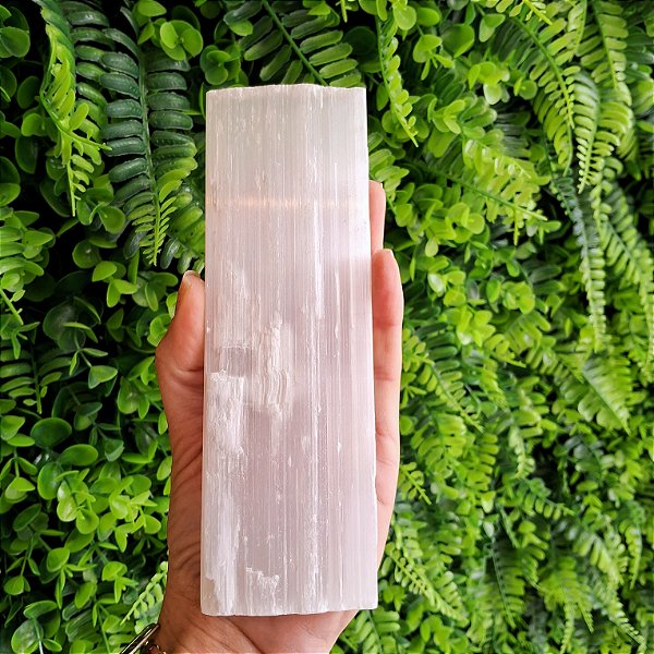 Barra Selenita Bruta - Limpeza Energética