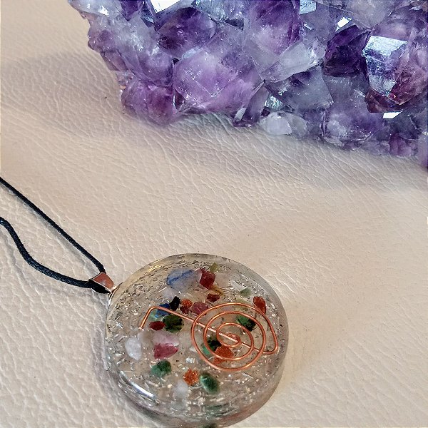 Colar Orgonite Cho Ku Rei - Cura e Energia.