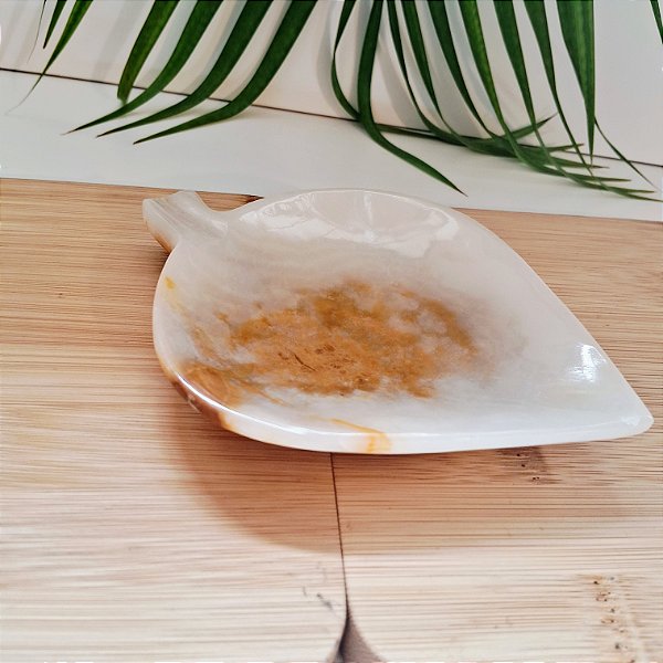 Prato Folha Onix 14cm