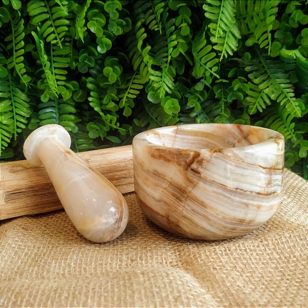 Pilão Macerador de Ervas Ônix 10x6