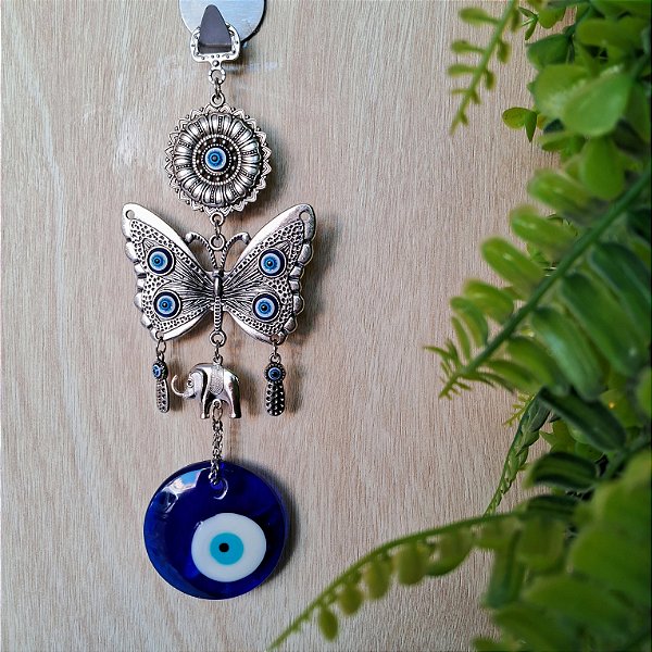 Móbile Borboleta e Olho Grego