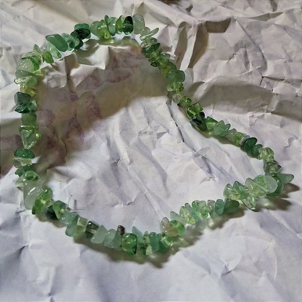 Choker Guia - Fluorita Verde