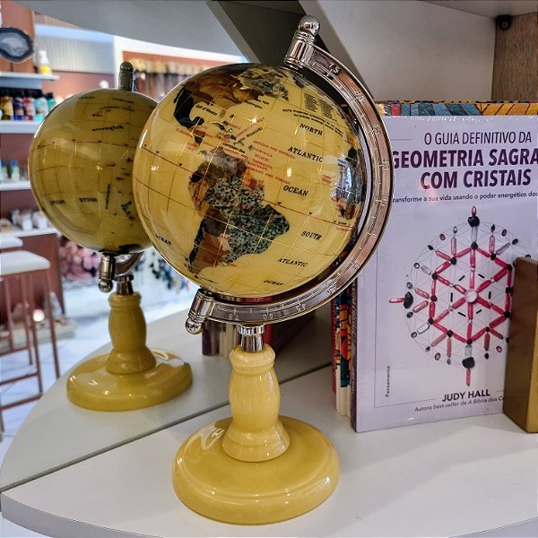 Globo Terrestre D150mm - 30cm - Creme