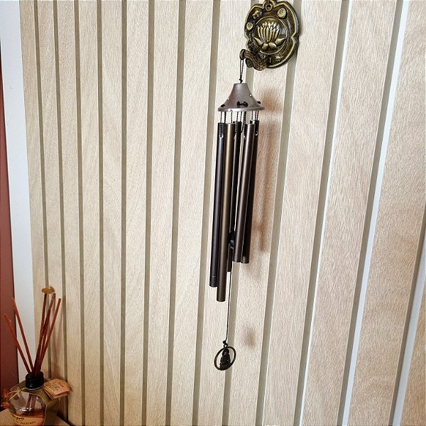 Sino dos Ventos Porta - Flor de Lótus