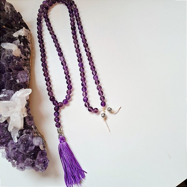 Japamala Ametista 8mm - 108 Contas