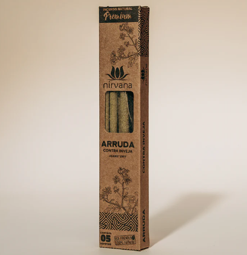 Incenso Nirvana Arruda - Contra Inveja - Linha Premium