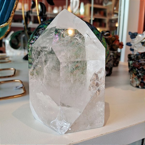 Ponta Cristal de Quartzo﻿