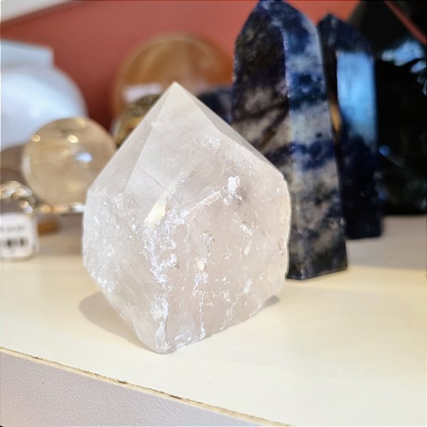 Ponta Cristal de Quartzo﻿ Bruto
