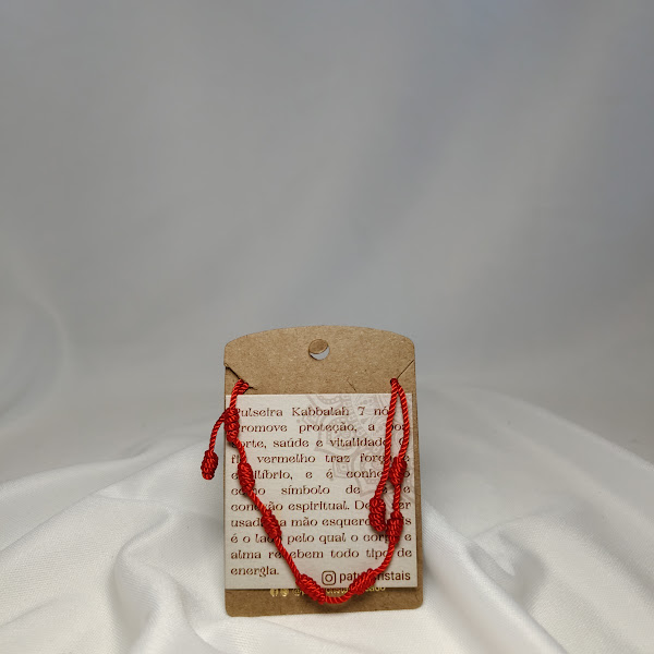 Pulseira 7 Nós Kabbalah