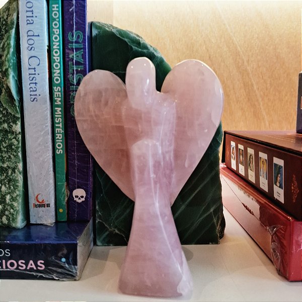 Anjo Quartzo Rosa