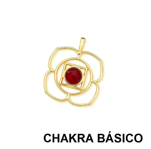 Pingente Chakras - Base - Folheado a Ouro