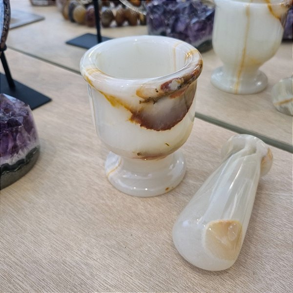 Pilão Macerador de Ervas Ônix  7,5x10