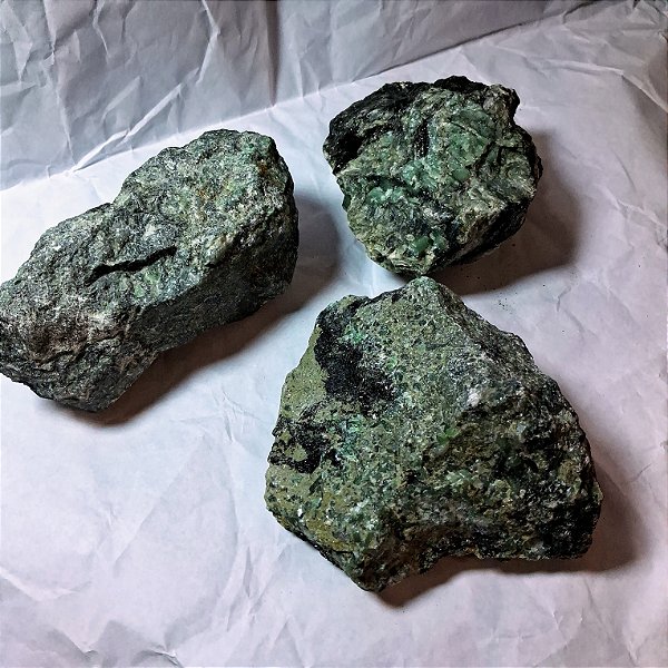Esmeralda Bruta (Xisto) - 500g