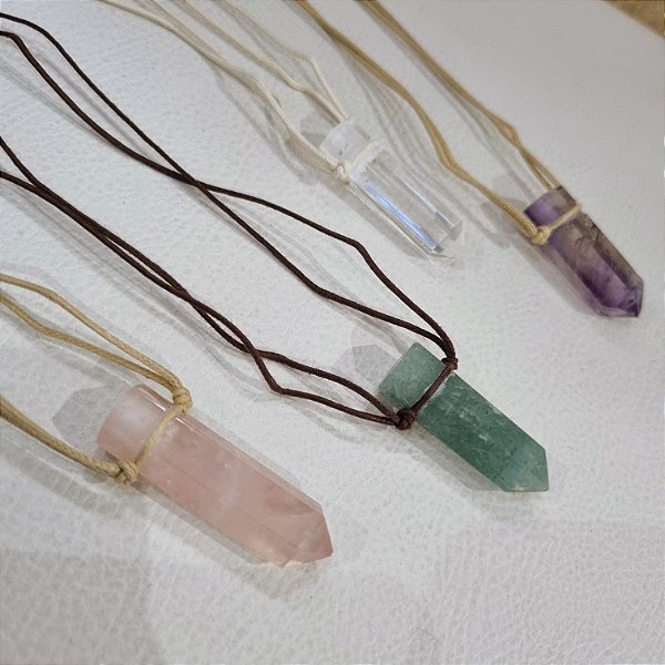 Colar Cordão Aromático Ponta