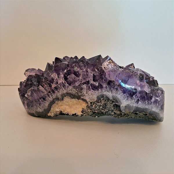 Drusa Ametista - Lateral Polida