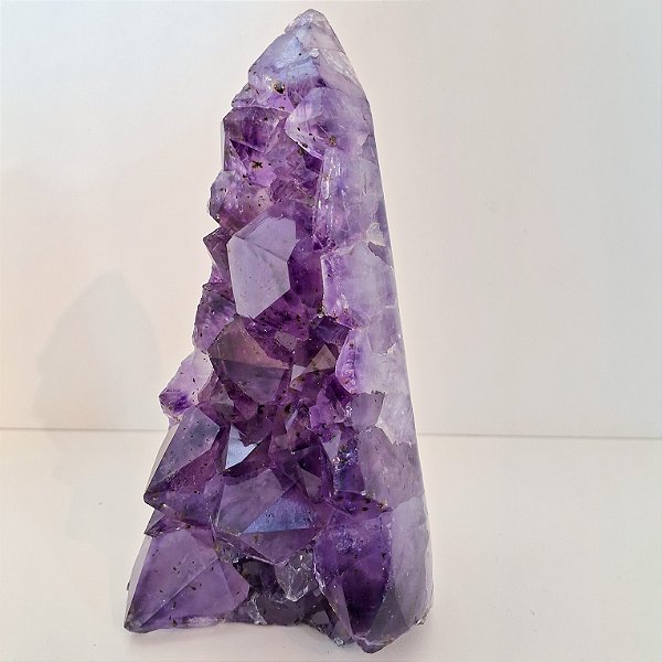 Ponta Drusa Ametista - Lateral Polida