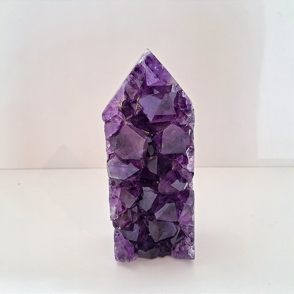 Ponta Drusa Ametista - Lateral Polida