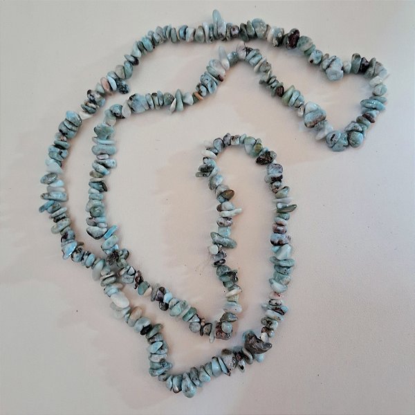 Colar Guia - Larimar