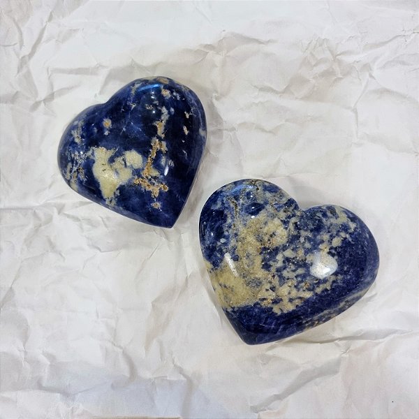 Coração Sodalita M - Clareza Mental DES