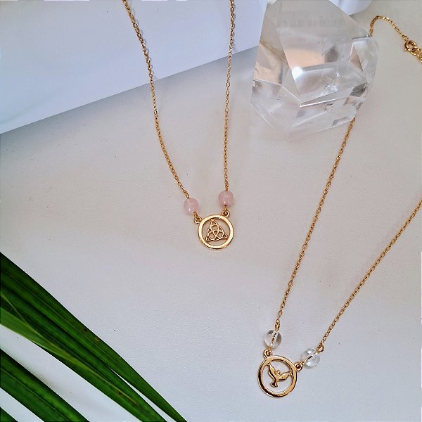 Colar Mystic - Folheado a Ouro