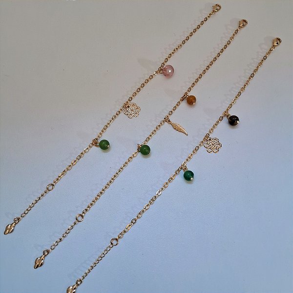 Pulseira Delicadeza - Folheado a Ouro