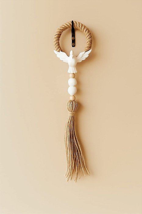 Protetor de Porta Espírito Santo Quartzo Branco