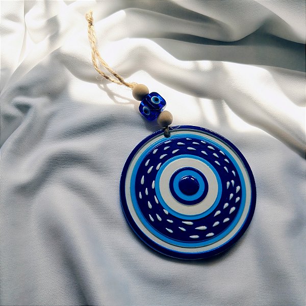 Móbile Olho Grego 7cm - Fluidez - Alto Relevo