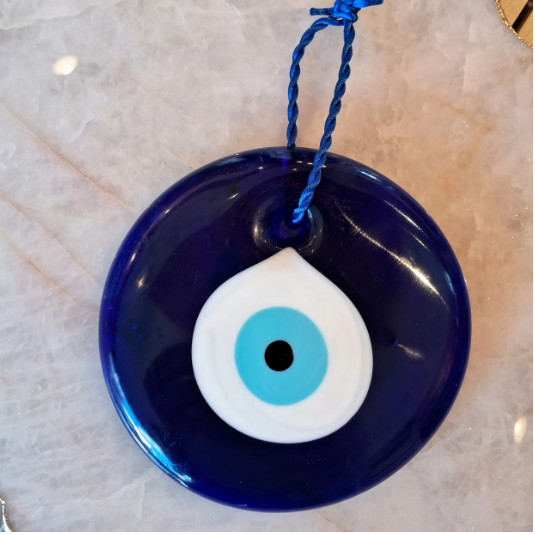 Amuleto Olho Grego para Parede - 8cm
