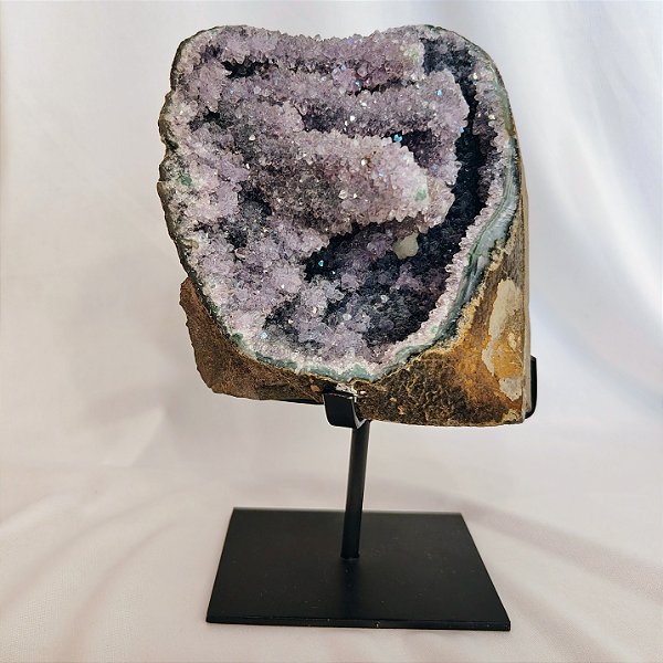 Drusa Ametista - Base de Ferro