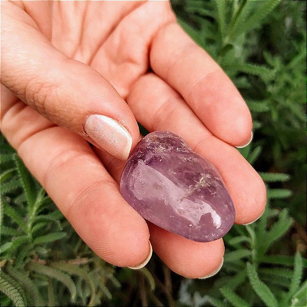 Pedra Rolada Ametista Natural